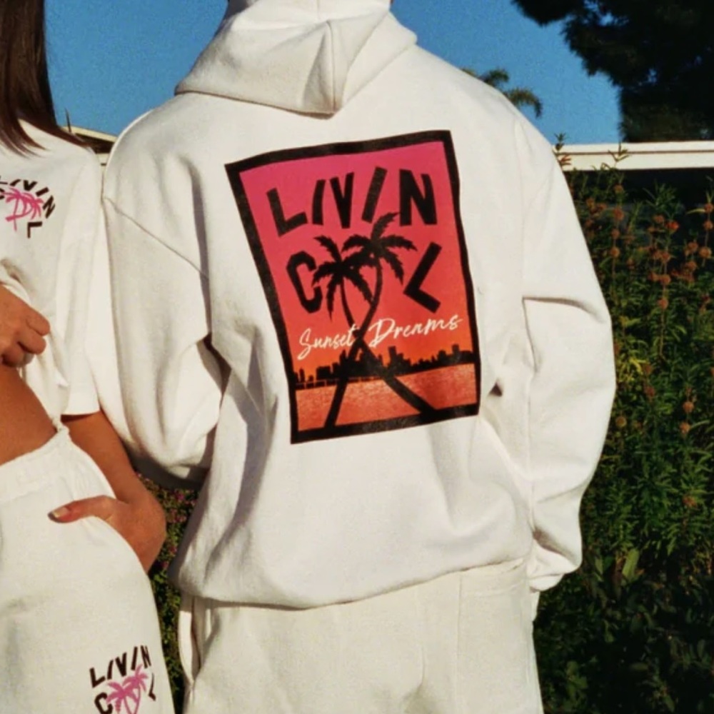 Livin Cool Sunset Dreams Hoodie